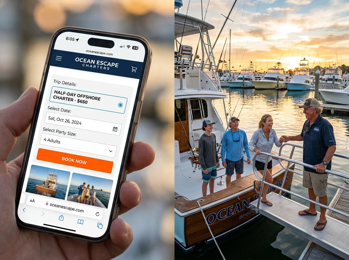 Booking That Hooks Them In