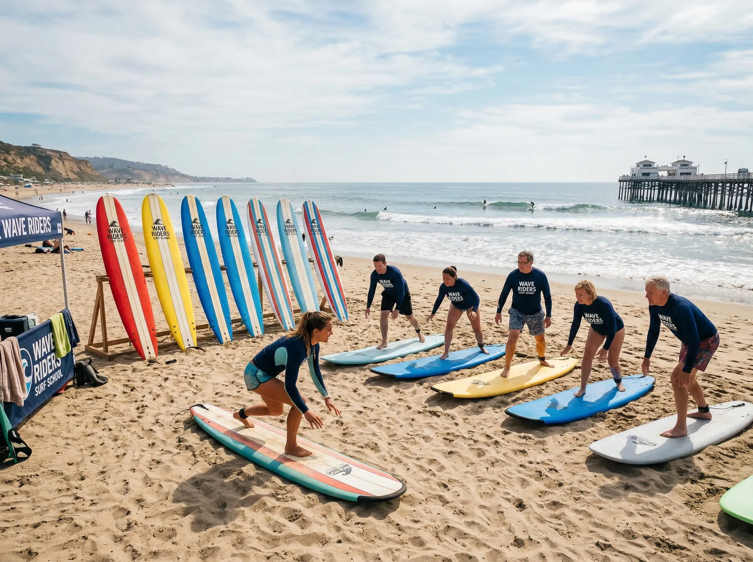 Lessons, Instructors, and Conditions — Front and Center