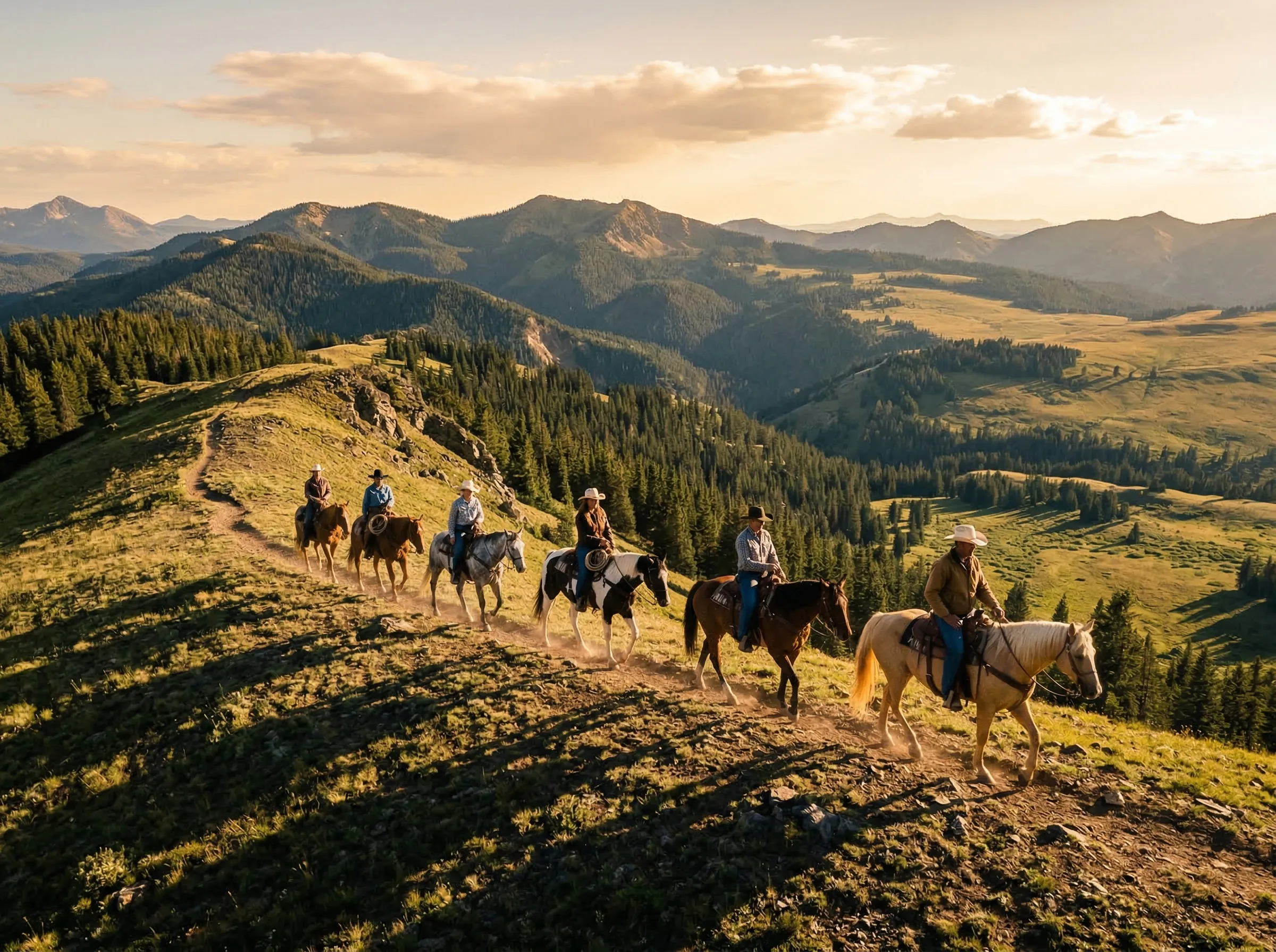 Rides, Trails and Horses, Front and Center