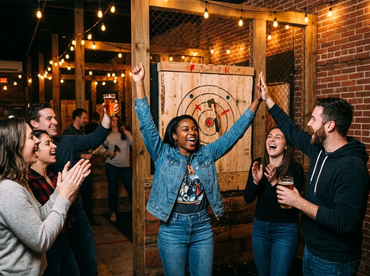 Show Up When They Search "[City] Axe Throwing"