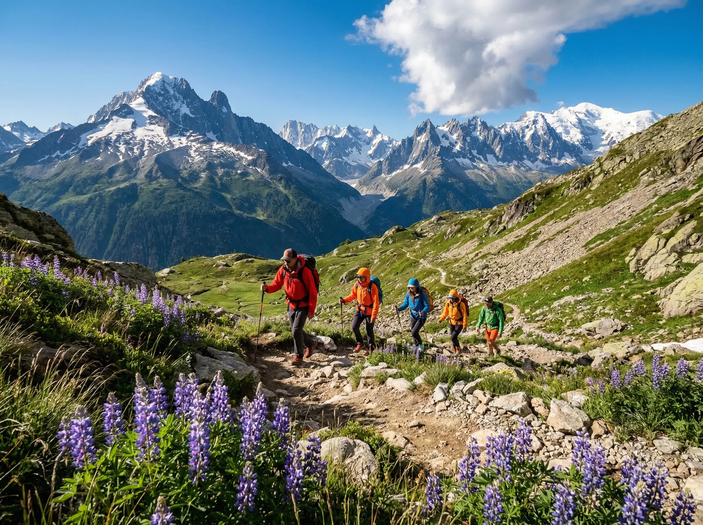 Trails, Difficulty & Gear Info, Front and Center