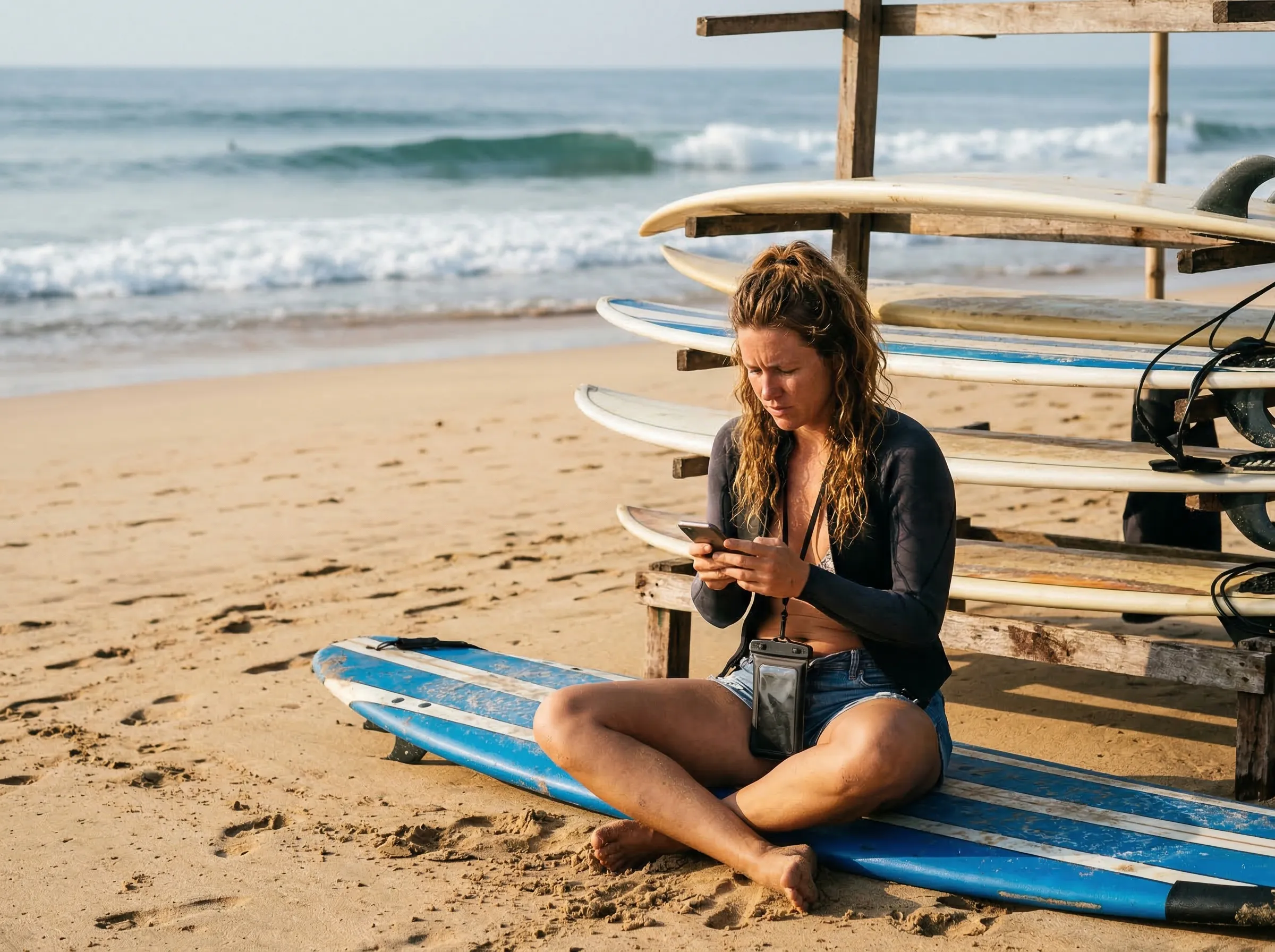 surf school & beach experience operator struggling with their website